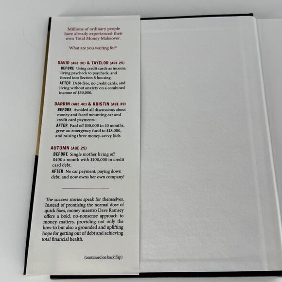 Dave Ramsey Total Money Makeover Hardcover Book - Picture 4 of 5